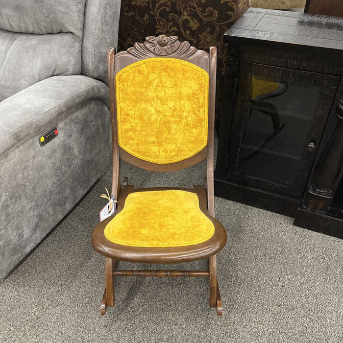 Mid Century Folding Rocking Chair