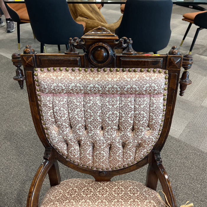 Vintage Rose Patterned Chair