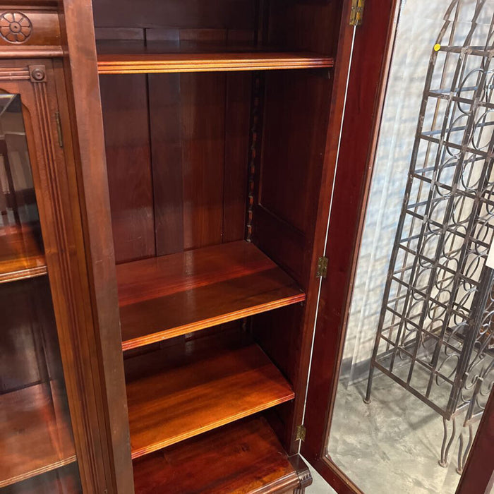 Vintage Mahogany Hutch