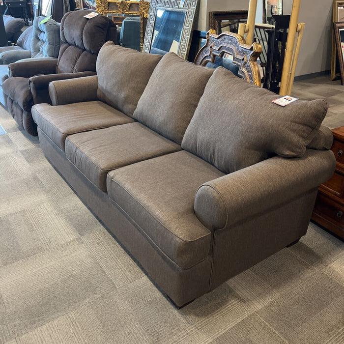 Brown Fabric Sofa