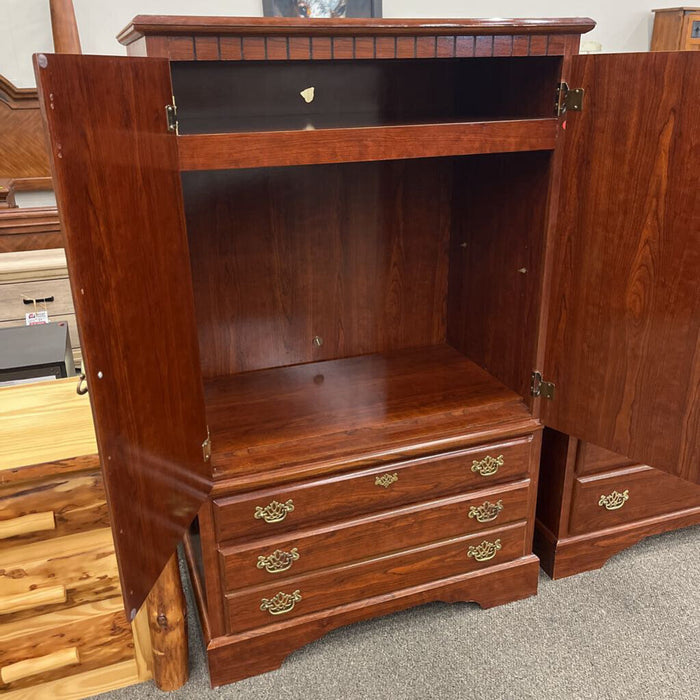 Cherry TV Armoire