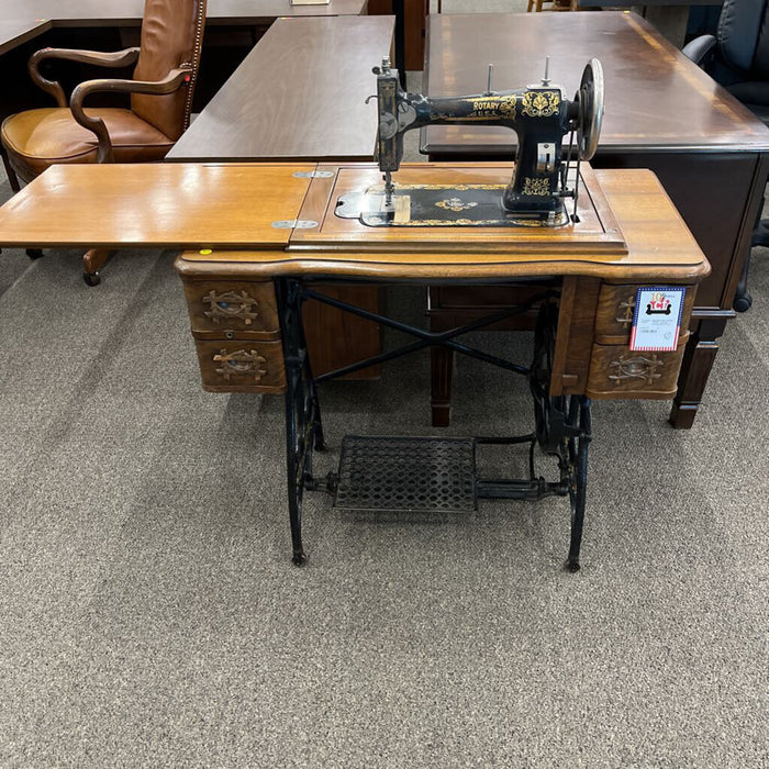 "White" Vintage Sewing Machine