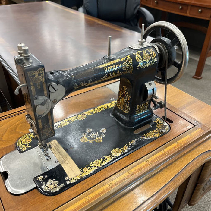 "White" Vintage Sewing Machine