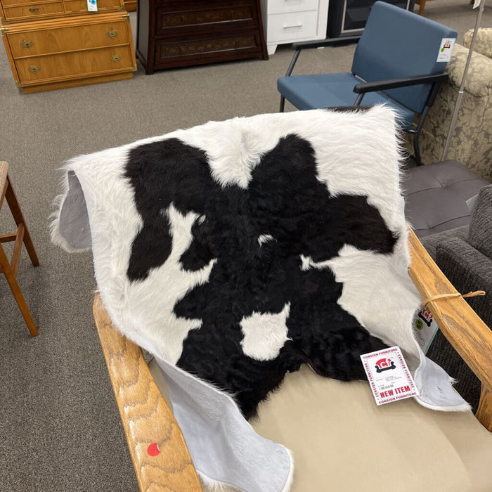 9065 Calfskin Chocolate & White