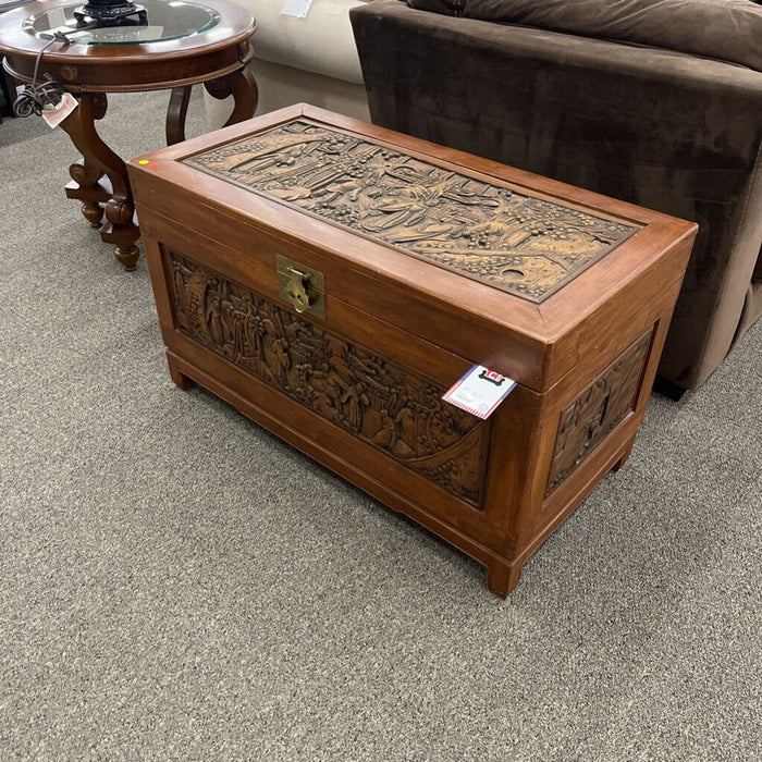 Asian Carved Chest