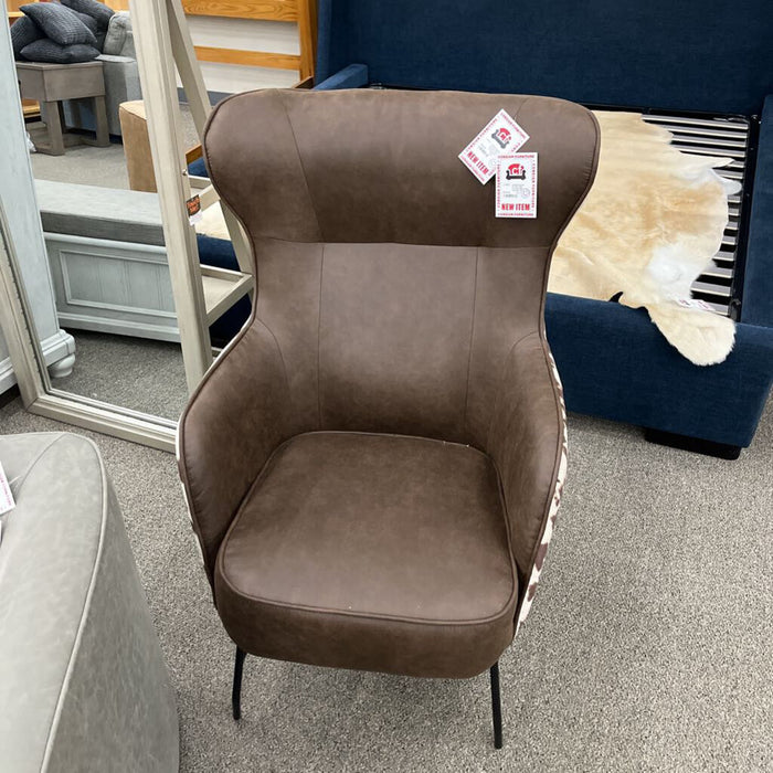 E U3327-503 Accent Chair Cowhide