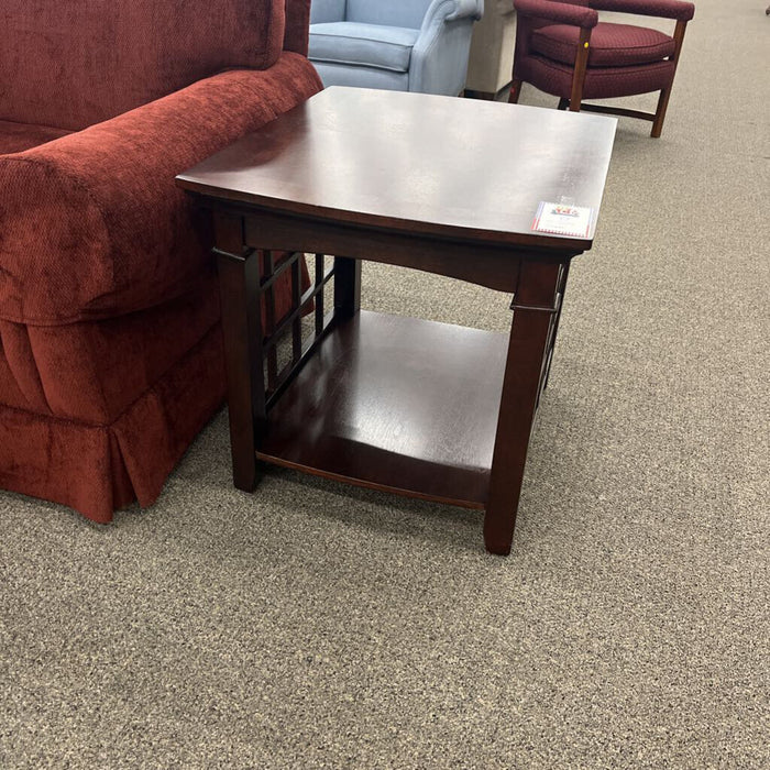 Cherry Mission Style End Table