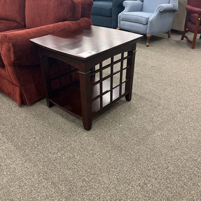 Cherry Mission Style End Table