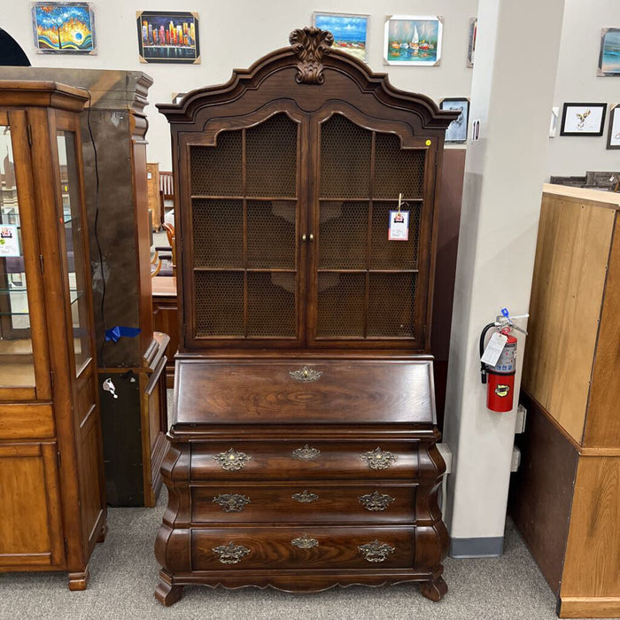 Lg. Vintage Secretary Hutch