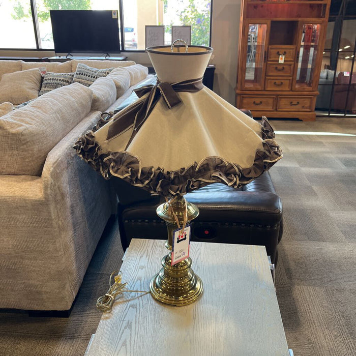Vintage Brass Lamp
