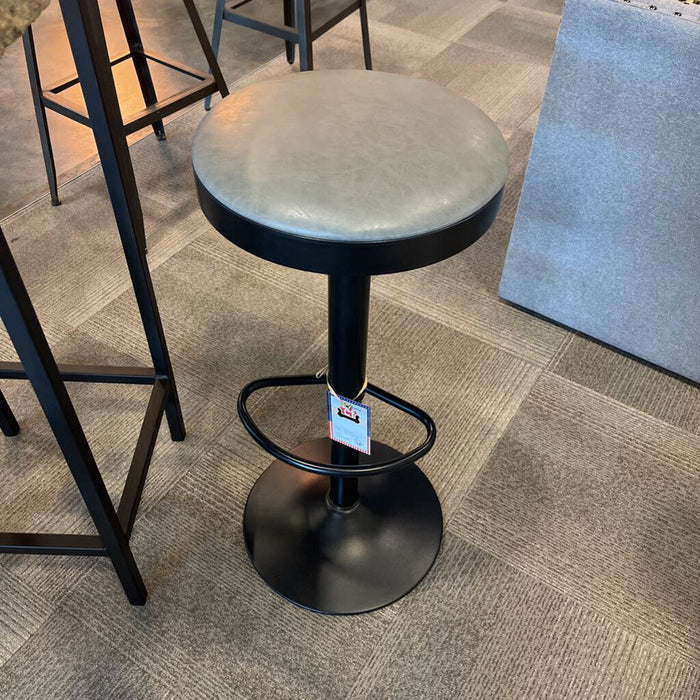 Pair of Black & Gray Stools