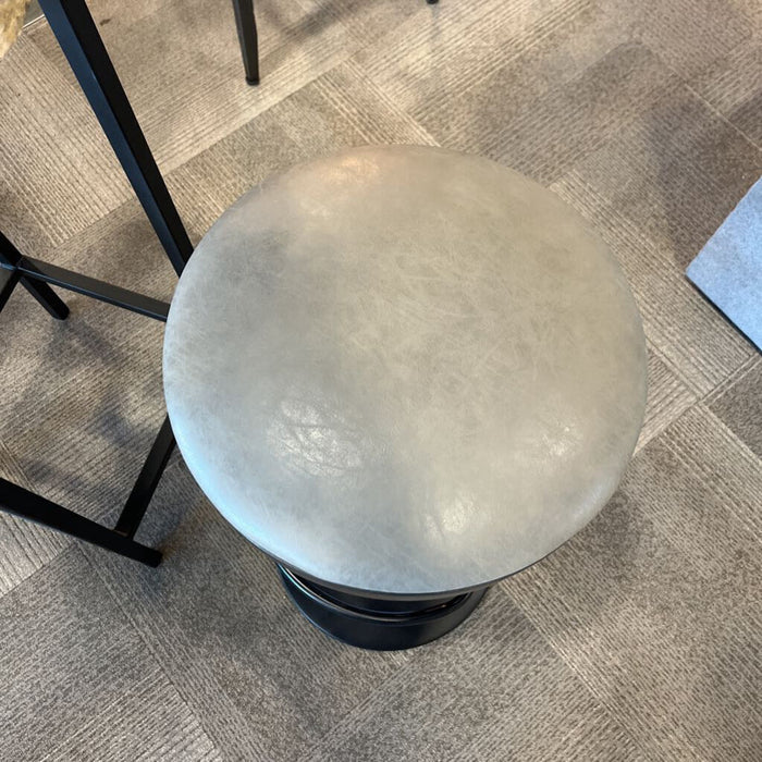 Pair of Black & Gray Stools
