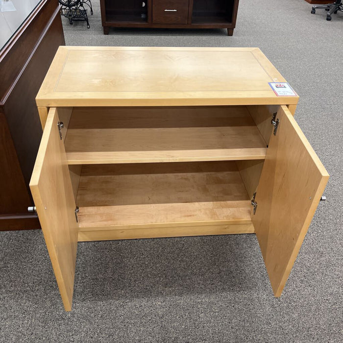 Blonde 2 Door Accent Cabinet