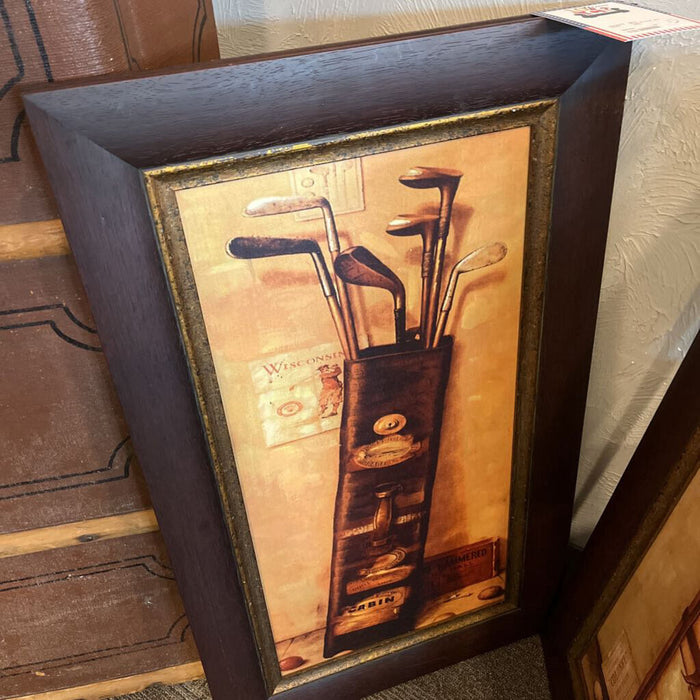 Pair of Golf Art