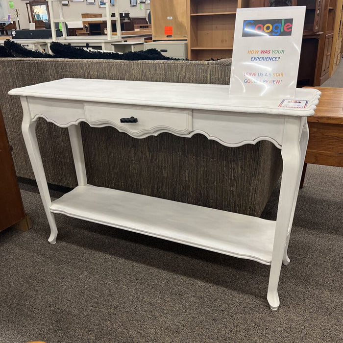 White Sofa Table