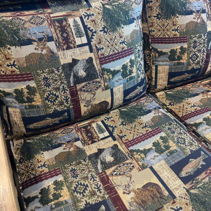 "Tiverton" Mission Loveseat