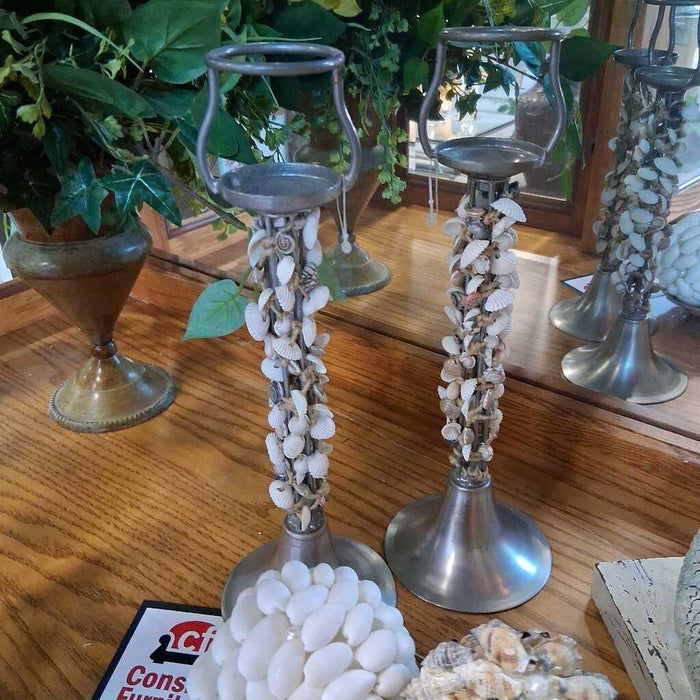 Shell Candlesticks (Pair)