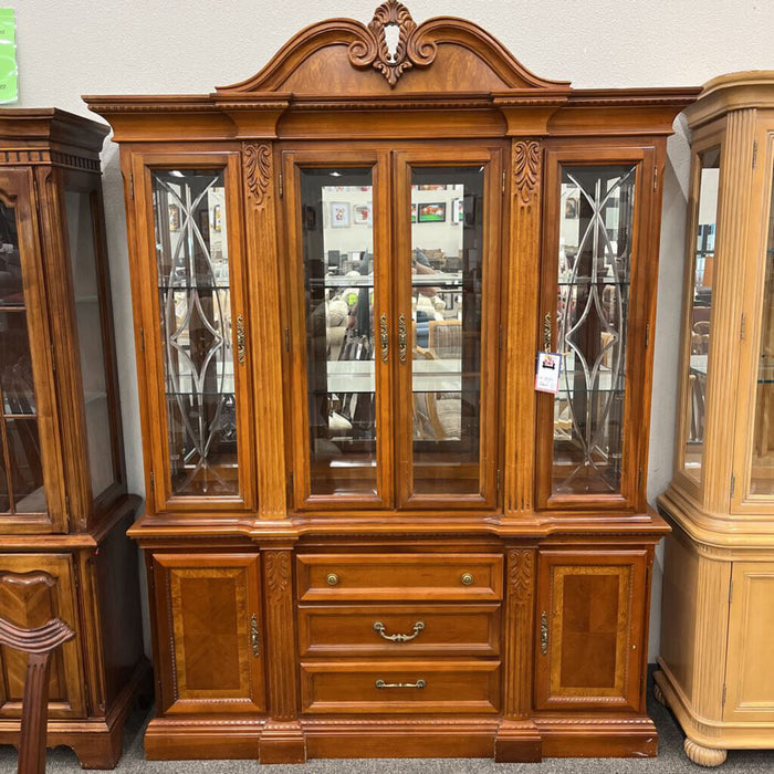 Cherry 2pc. China Hutch