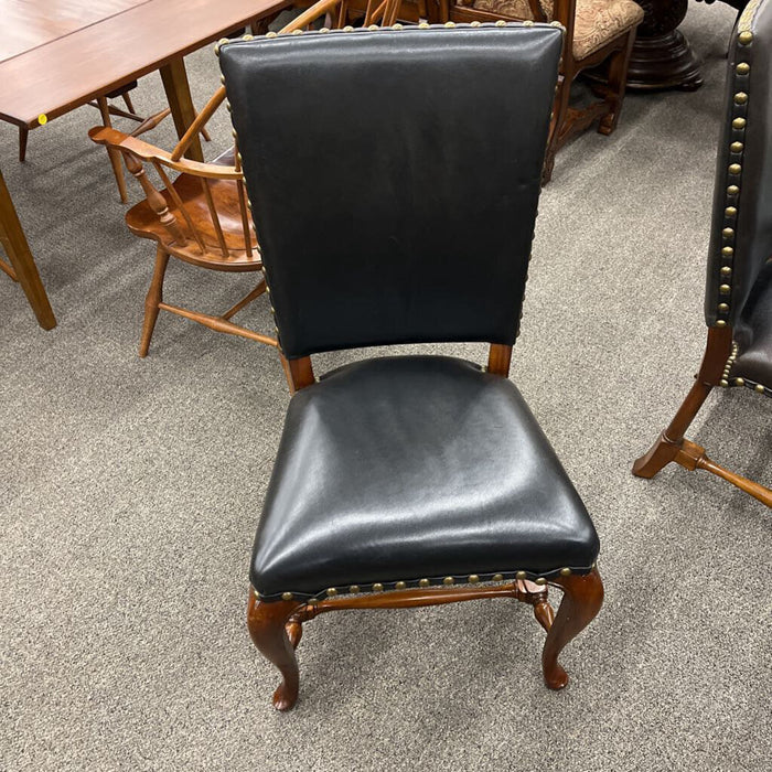 Set of 10 Leather Dining Chairs