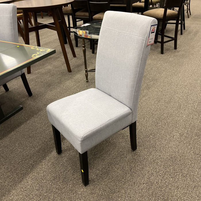 Set of 6 Gray Dining Chairs