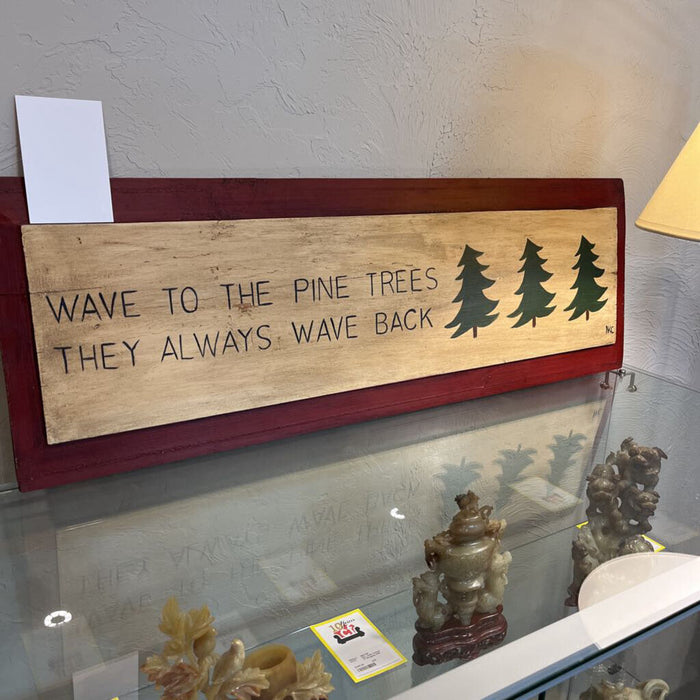 Pine Tree Sign