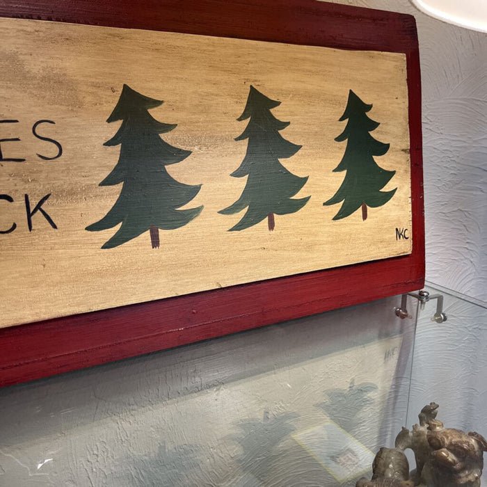 Pine Tree Sign