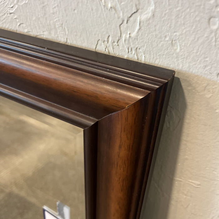 Lg. Wood Frame Mirror