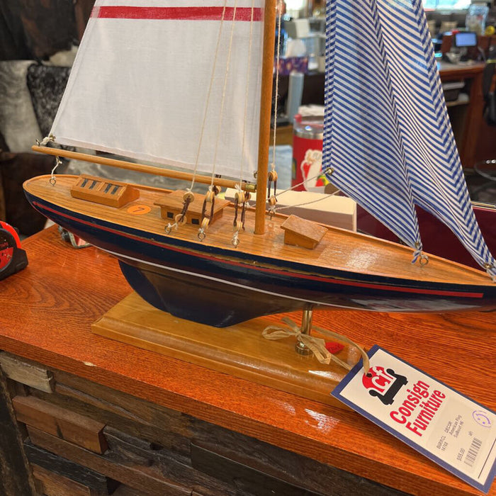 American Flag Sailboat