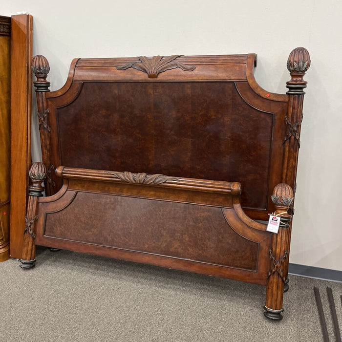 Metal Leaf Acc. Cal.King Bed