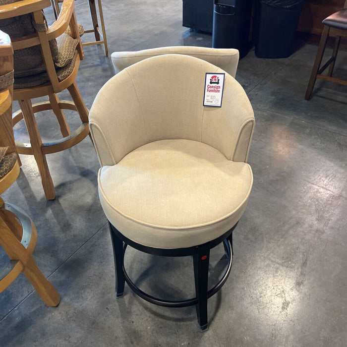 Pair of Beige "Isaac" Stools