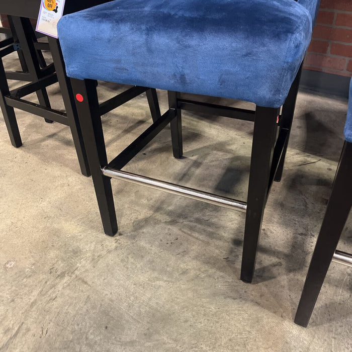 Pair of Noble House Blue Stools