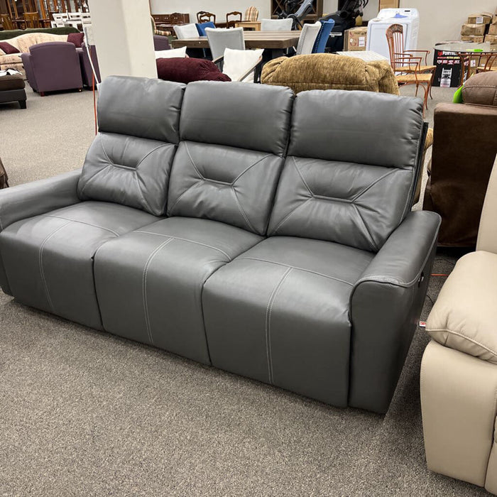 HOB 9446Gy-3 Pwr Rec. Sofa