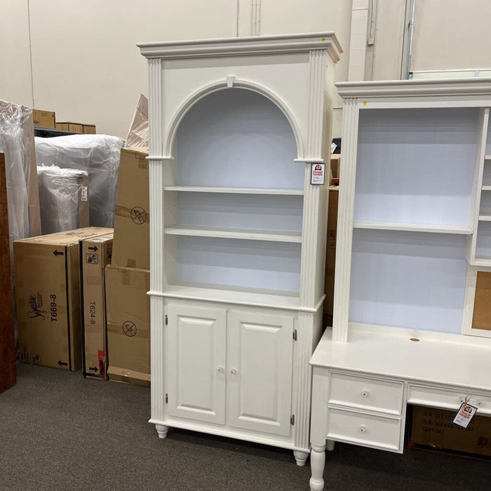 White Cabinet w/ Hutch
