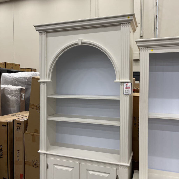 White Cabinet w/ Hutch