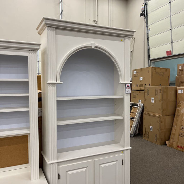 White Cabinet w/ Hutch