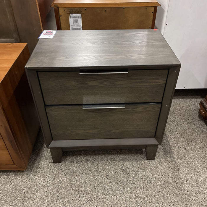 Gray Nightstand