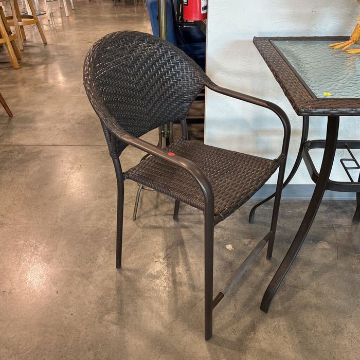 3 Pc. Patio Bistro Table W/ 2 Stools