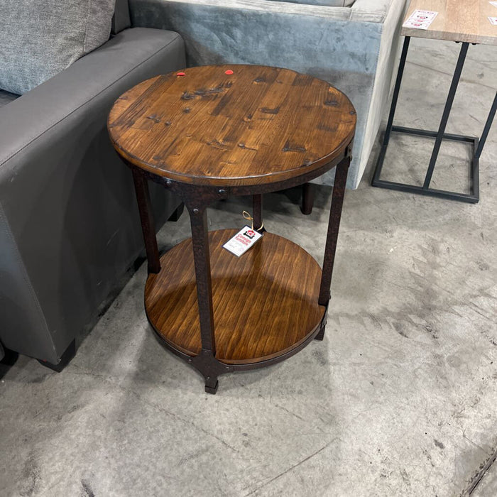 Rustic End Table