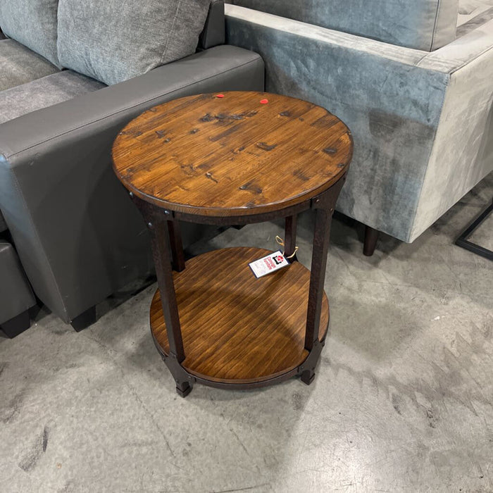 Rustic End Table