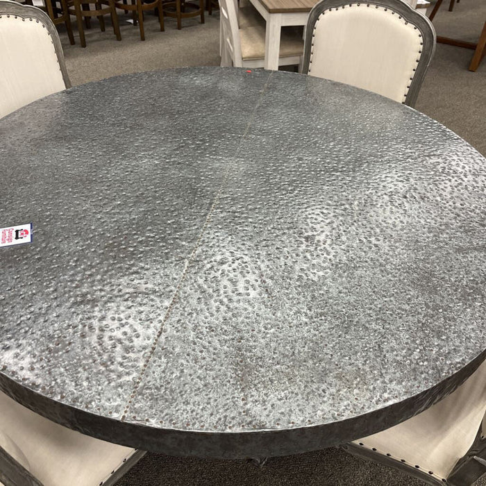 Metal Dining Table W/ 4 chairs
