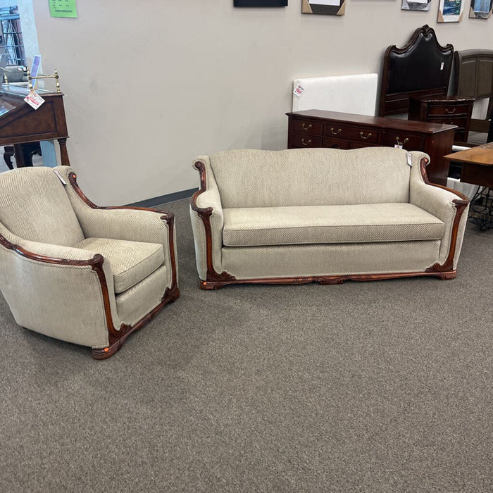Wood Trim Chair