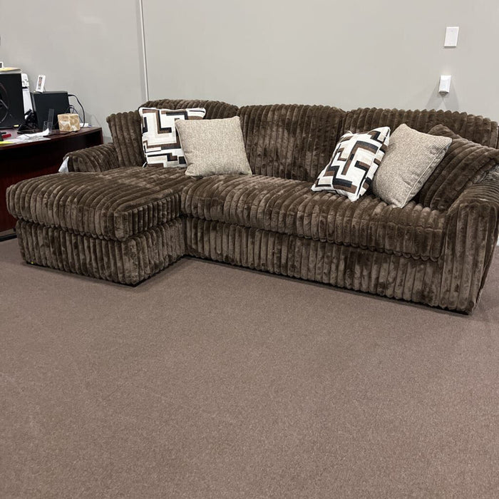 A 98104 Lafc 2pc. Sectional Brown