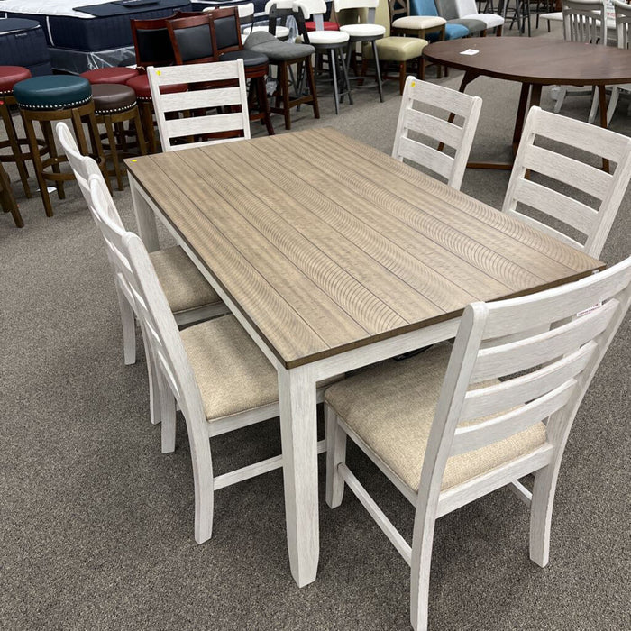 A D394 7pc. Dining Set Skempton