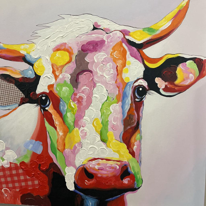 Cow Painting Canvas