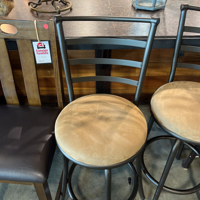 Pair of Brown Stools
