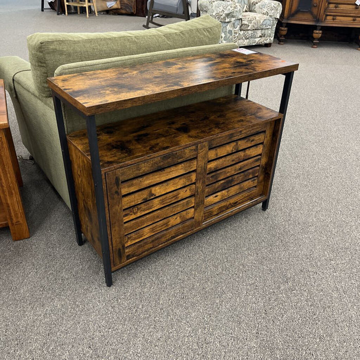 Rustic Console w/ Cabinet