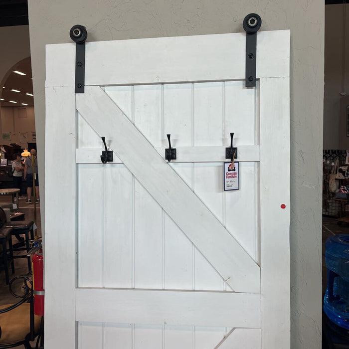 White Barn Door