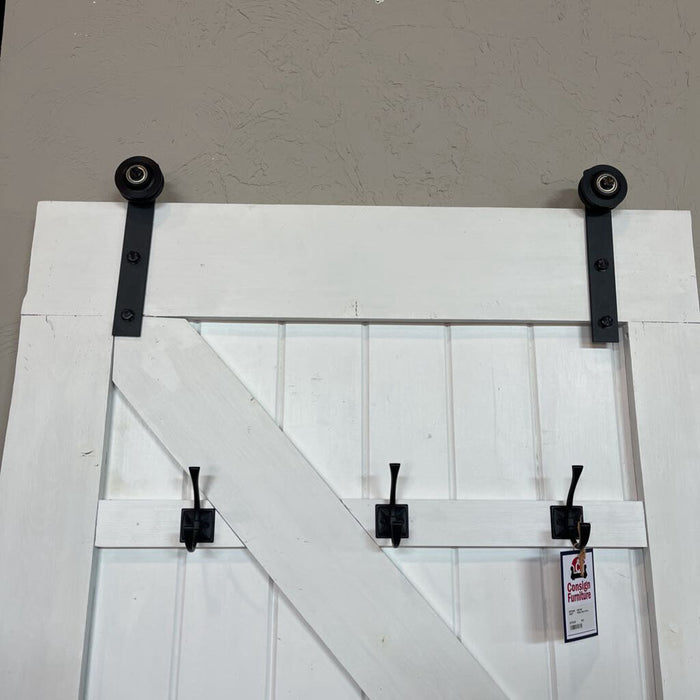 White Barn Door