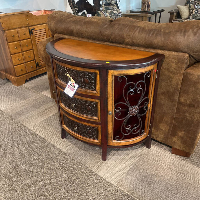 2-tone Entry Cabinet w/ Drawers