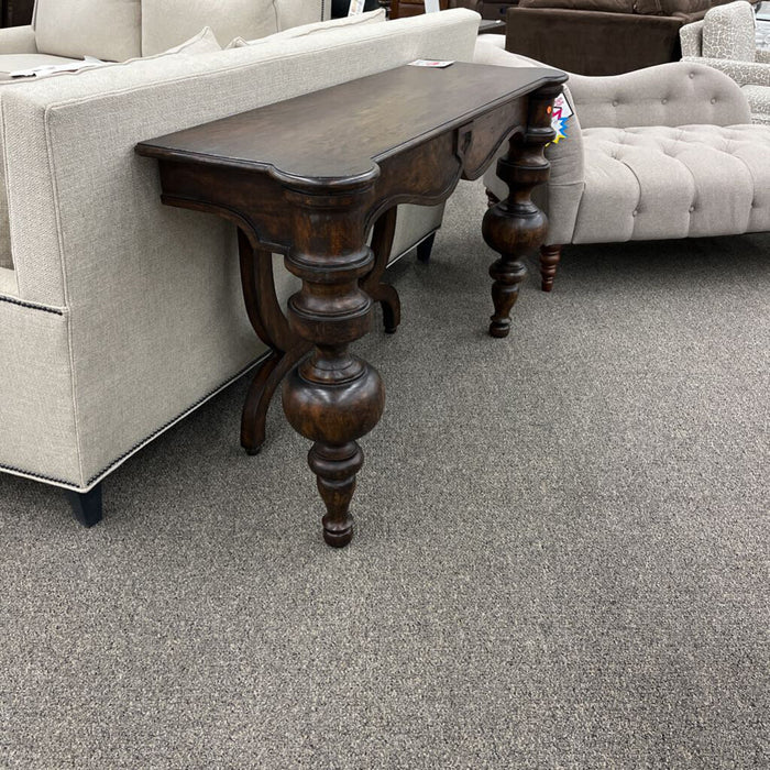 Rustic Brown Entry Table